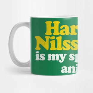 Harry Nilsson Is My Spirit Animal / Retro Faded Style Mug